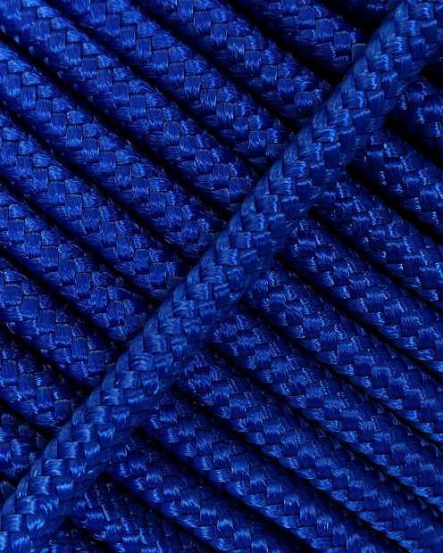 Corda djembè rinforzata PES 6 mm Blu di Francia 100 m