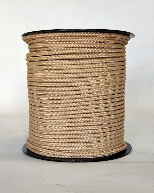 Corda tamburo djembè rinforzata PES 5 mm Sabbia 100 m