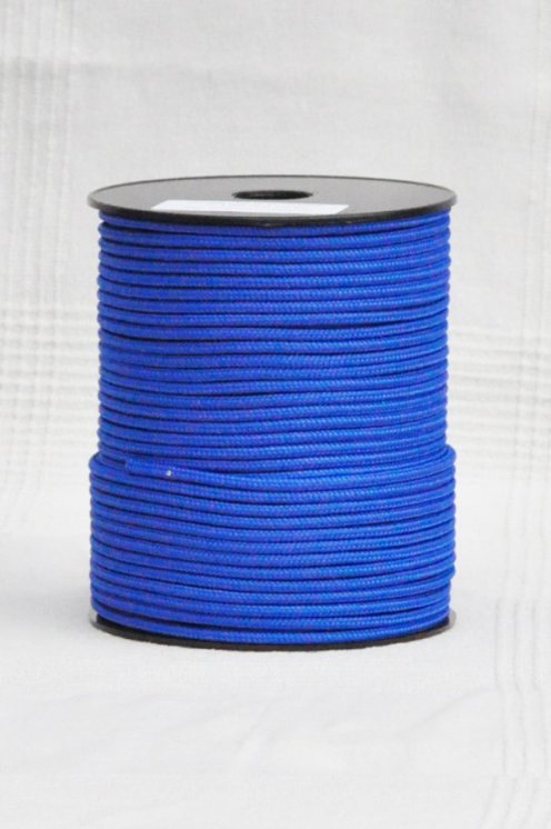 Corda tamburo djembè rinforzata PES 4 mm Blu di Francia 100 m