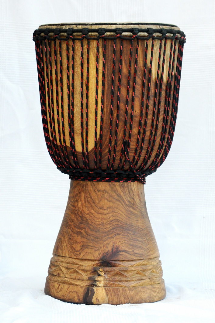 Djembe professionale con pelle di vitello Grande tamburo djembe del