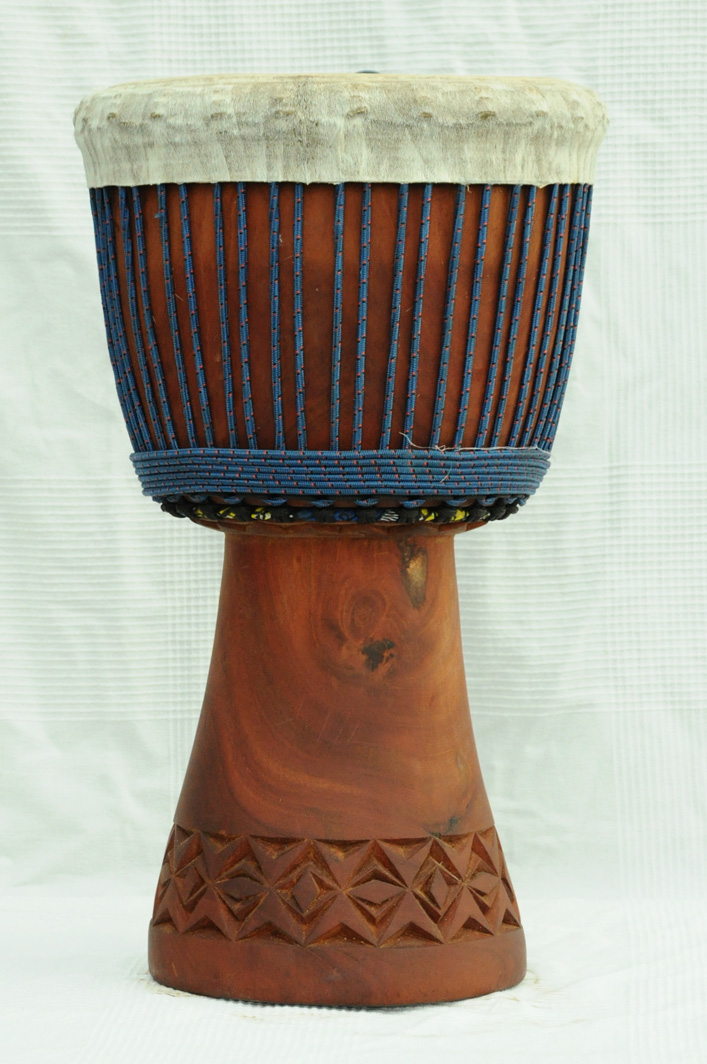 Djembe professionale in vendita Grande tamburo djembe del Mali in mogano