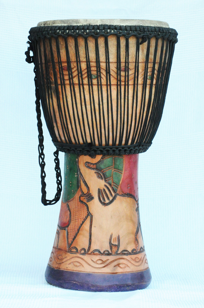 Djembe a prezzo basso in vendita Grande djembe del Ghana
