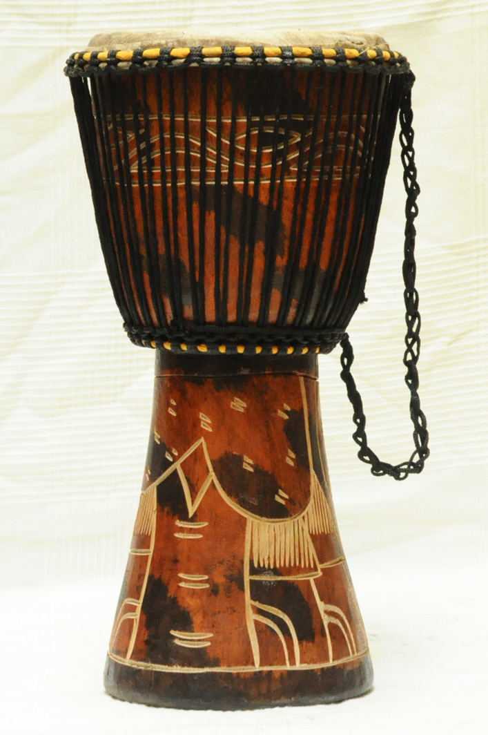 Djembe Africano 30cm - Tamburo Professionale Per Bambini - 11