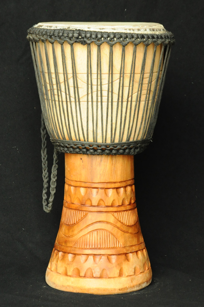 Djembe Africano 30cm - Tamburo Professionale Per Bambini - 12
