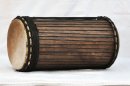 Dundun kenkeni 4 ferri in rosewood - Tamburo basso dundun della Guinea