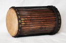 Dundun kenkeni 4 ferri in rosewood - Tamburo basso dundun della Guinea