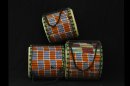 Mini-tripletta di doumdoum Eco Ghana in vendita: comprare una mini-tripletta di doundoun (dumdum, dundun, dunun, tamburi bassi africani) ghanese