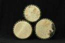 Mini-tripletta di doumdoum Eco Ghana in vendita: comprare una mini-tripletta di doundoun (dumdum, dundun, dunun, tamburi bassi africani) ghanese