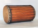 Tamburi bassi dunun - Dundun kenkeni della Guinea montaggio 4 cerchi