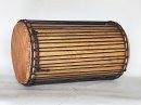 Tamburi bassi dunun - Dundun sangban della Guinea montaggio 4 cerchi