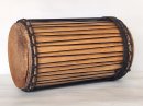 Tamburi bassi dunun - Dundun kenkeni della Guinea montaggio 4 cerchi
