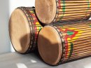 Serie di tamburi bassi dunun - Set dundun Guinea