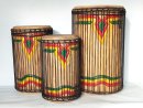 Serie di tamburi bassi dunun - Set dundun Guinea