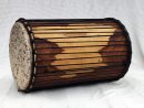 Dundun vendita - Tamburo basso sangban del Mali in rosewood