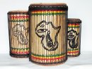 Serie di tamburi bassi dunun - Set di dundun della Guinea