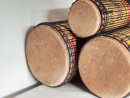 Serie di tamburi bassi dunun - Set dundun Guinea