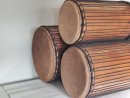 Serie di tamburi bassi dunun - Set dundun Guinea