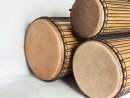 Serie di tamburi bassi dunun - Set dundun Guinea 6615