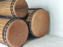 Serie di tamburi bassi dunun - Set dundun Guinea 6615