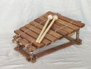 Balafon pentatonico piccolo 8 note - Xilofono africano