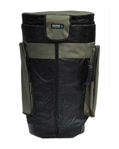 Borsa di djembe professionale Percussion Africaine Premium Kaki XXL