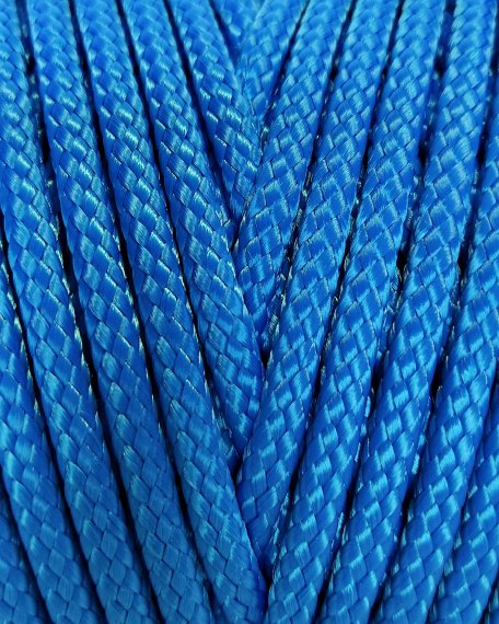 Corda cava PA tamburo djembè 6 mm Blu 60 m