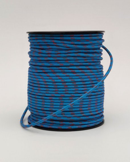 Corda alpina prestirata djembè Ø4 mm blu / rosso - Corda per djembe tamburo