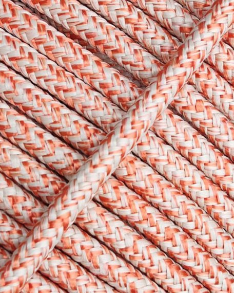 Corda rinforzata per tamburo djembe 5 mm Beige / Rame 20 m
