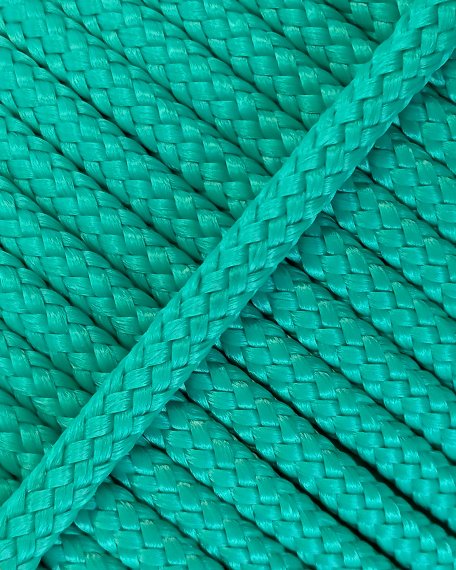 Corda tamburo djembè cava PES 4 mm Verde smeraldo 20 m