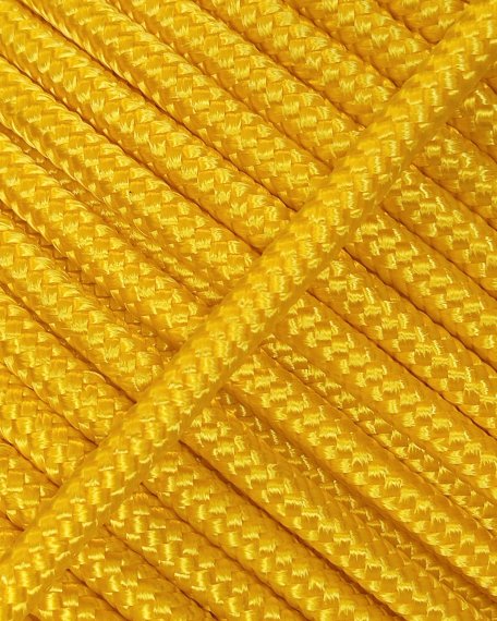 Corda tamburo djembè rinforzata PES 4 mm Giallo girasole 100 m