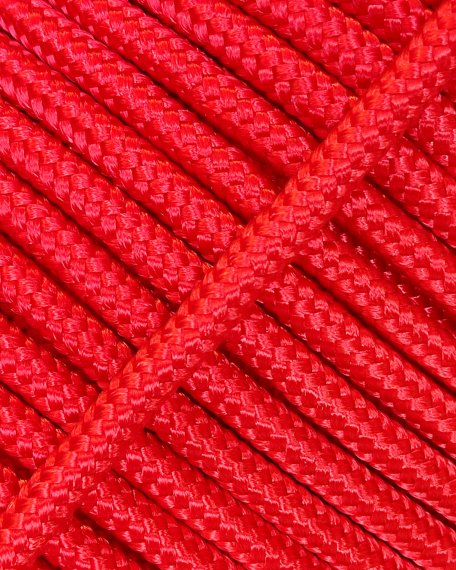 Corda tamburo djembè rinforzata PES 4 mm Rosso 100 m