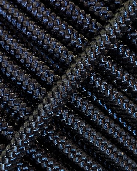 Bobina di drizza Ø5 mm blu denim per tamburo djembe