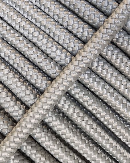 Corda tamburo djembè rinforzata PES 5 mm Grigio 100 m