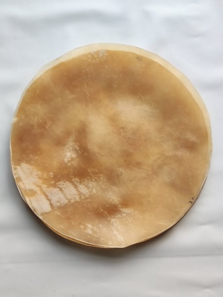 Grande pelle di manzo, pelle di bufalo, pelle di toro o pelle di mucca spessa sensa peli para tamburo djembe percussione