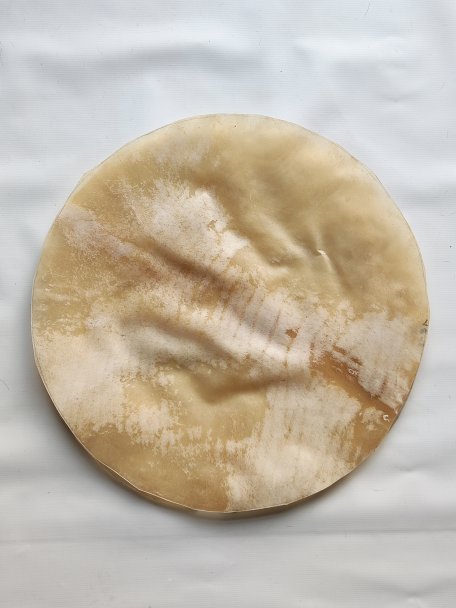 Grande pelle di vitello o pelle di mucca sottile sensaa peli para tamburo djembe percussione