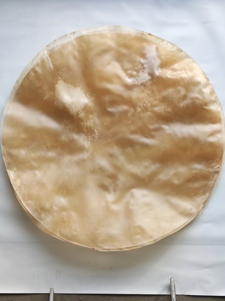 Molto molto grande pelle di vitello o pelle di mucca sottile sensaa peli para tamburo djembe percussione