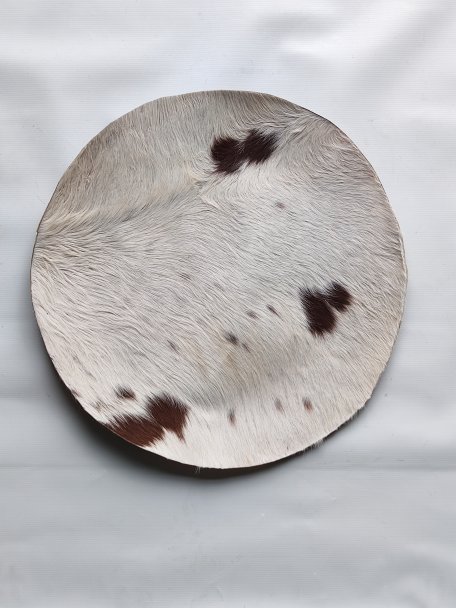 Pelle di mucca para tamburo djembe percussione