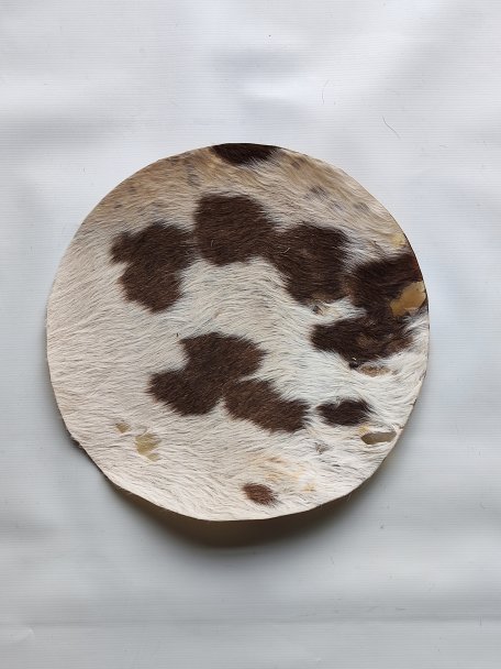 Piccola pelle di vitello o pelle di mucca sottile para tamburo djembe percussione