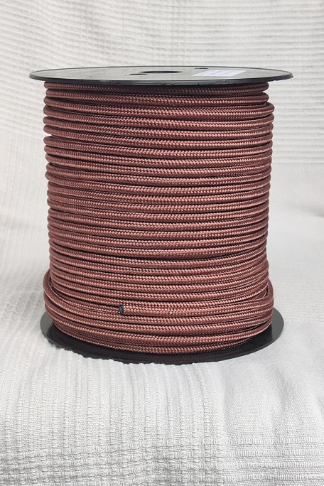 Bobina di drizza Ø5 mm marrone rame per tamburo djembe