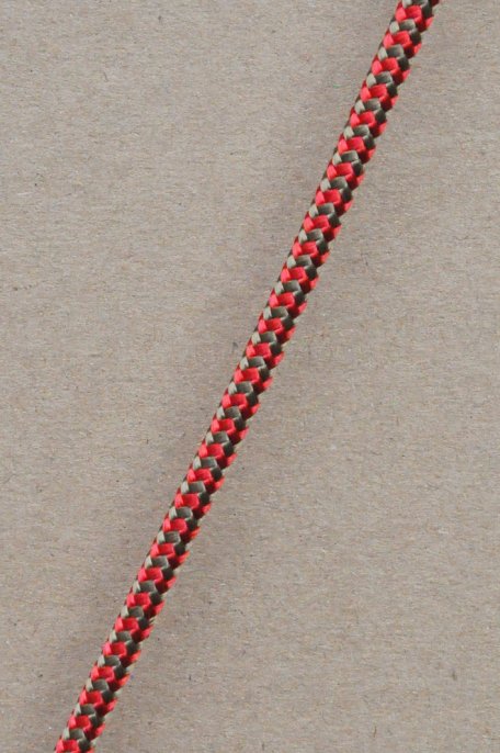 Drizza djembè Ø5 mm (spina di pesce, ottone / rosso, 100 m) - Corda per djembe tamburo