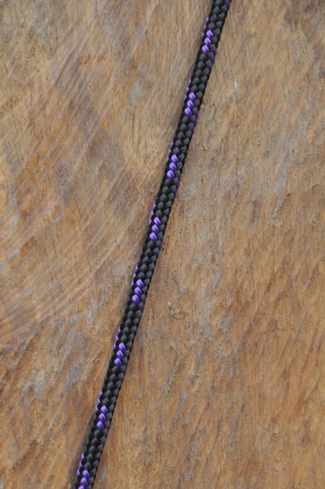 Corda alpina prestirata djembè Ø4 mm nera / viola - Corda para djembe tamburo