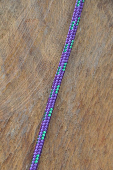 Corda alpina prestirata djembè Ø5 mm viola / verde - Corda per djembe tamburo