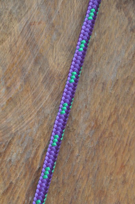 Corda alpina prestirata djembè Ø6 mm viola / verde - Corda per djembe tamburo