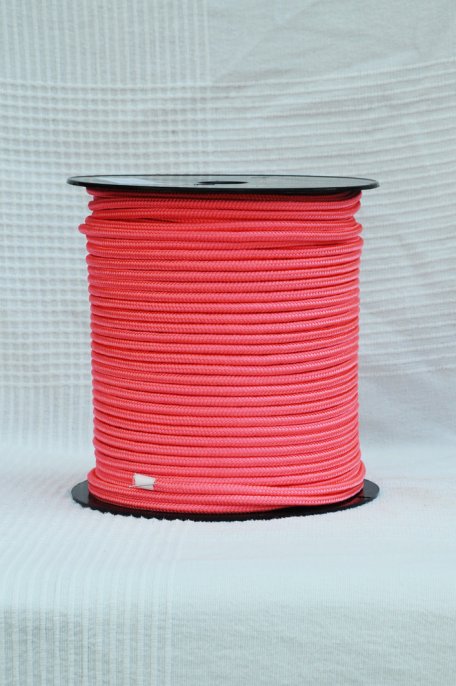Corda prestirata djembè Ø5 mm rosa neon - Corda per djembe tamburo