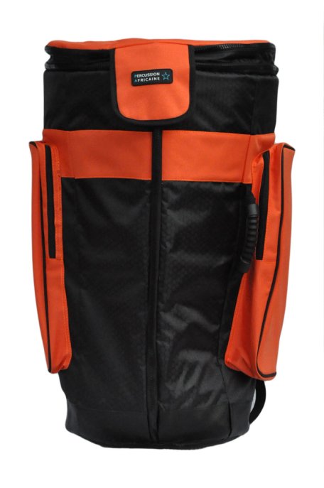 Borsa per djembe Percussion Africaine qualità premium XL arancia