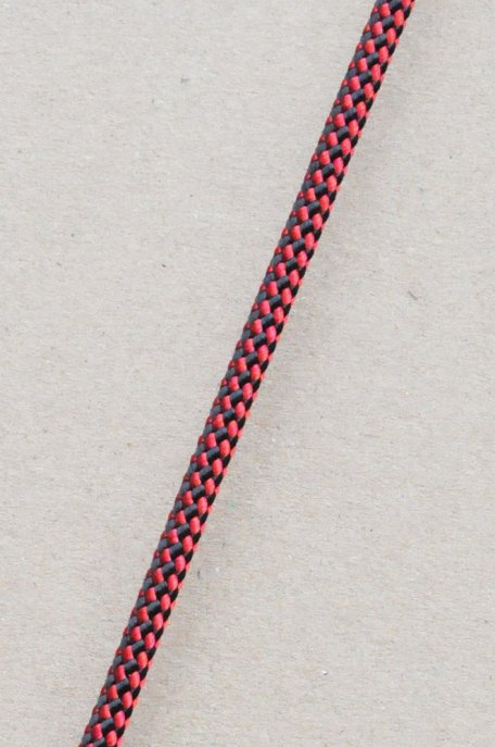 Drizza djembè Ø5 mm (scacchiera, rosso / nero, 100 m) - Corda per djembe tamburo