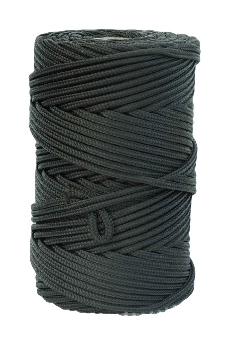 Corda intrecciata Ø6 mm nera per tamburo djembè - Corda djembe