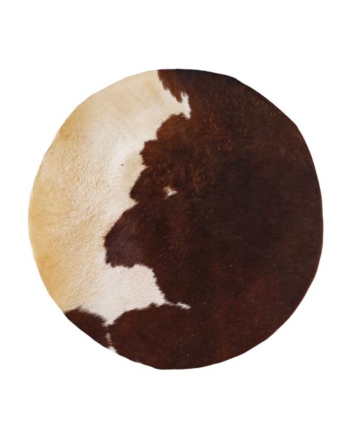 Pelle di cavallo sottile con pelo per tamburo djembe L