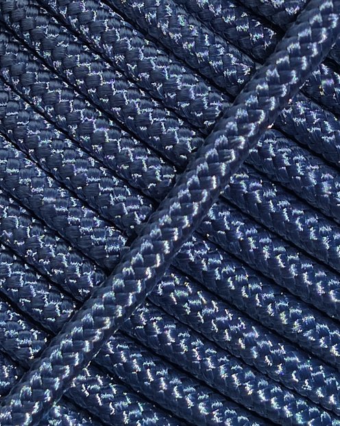 Corda tamburo djembè rinforzata PES 5 mm Blu denim 100 m