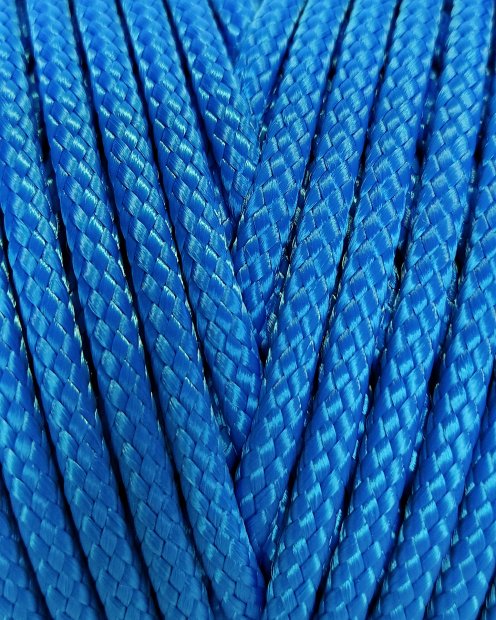 Corda cava tamburo djembè PA 6 mm Blu 20 m